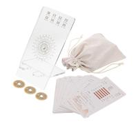 ERINGOGO Carte Divinazione I Ching per Principianti Esagrammi Completo Guida Oracolo per Lettura e Design Distintivo Strumento Didattico e Collezione Raffinata