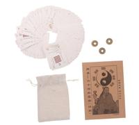 ERINGOGO Carte I Ching Esagrammi con Manuale Divinazione Feng Shui Carte Educative in Cinese per Fortuna e Ricchezza Materiale di Approfondimenti Dettagliati per Studio e Pratica