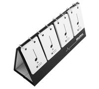 ERINGOGO Carte Ritmo Musicale Portatili Per Insegnamento Ritmico Strumento Multifunzione Per Principianti Compatto e Leggero Per Pratica e Lettura Musicale Facili Da Pulire e Resistenti