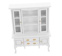 ERINGOGO Casa delle Bambole Mobiletto per Esposizione Libri e Decorazione Miniatura Accessorio Versatile per Scuola e Interni Te