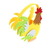 ERINGOGO Cesto Creativo Non Forma Di Cesto Portatile Per Uova Di Pasqua e Decorazione Per Stanza Per Giocattoli e Oggetti Vari Design Gioioso e Sicuro