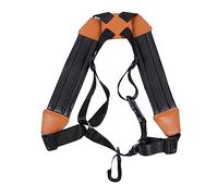 ERINGOGO Cinghia Doppia per Saxofono con Imbottitura per Strumenti Musicali Nero e Resistente Collo e Schiena