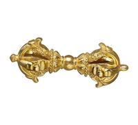ERINGOGO Ciondolo Vajra decorazione catena accessori per la creazione di gioielli ciondoli per bracciale Ciondolo della collana Prodotti per la creazione di gioielli BAG CHINMS rame D'oro
