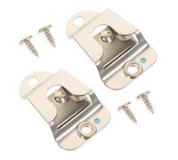 ERINGOGO Clip 2 Set per Microfono Cb Viti in Metallo Supporto Professionale e Facile da Installare per Radio Mobile e Ricetrasmittenti Cb