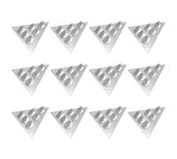 ERINGOGO Clip di Montaggio Insonorizzante da Parete e Soffitto per Pannelli Acustici, Set da 12 Pezzi, Hardware di Fissaggio Resistente per Isolamento Acustico e Riduzione