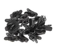 ERINGOGO Clip Per Microfono Da Bavero in Plastica Robusta, Set Da 20 Pezzi, Supporto Clip Fisse Per Microfono Lavalier, Per Conferenze, Spettacoli e Discorsi Pubblici