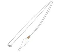 ERINGOGO Collana con Piccola Ciondolo Trasparente con Stopper per Decorazioni Diy e Collezionismo