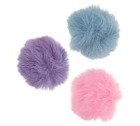 ERINGOGO Copertura Antivento su Microfoni da 0,5-1,2 Cm per Microfono Lavalier Riduzione del Rumore del Vento 3 Pezzi in Peluche Leggera per Hosting e Discorsi