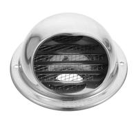 ERINGOGO Copertura Per Sfiato Esterno in Acciaio Copertura Per Ventilazione Esterni Accessorio Per Tubi Imbuto Antipioggia Da Tetto