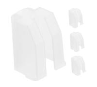 ERINGOGO Coperture per Puntine del Giradischi 4 Pezzi in Plastica Nero Elegante per Stilo e Ago del Giradischi Adatto a Home Use e Impianti Dj