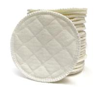 ERINGOGO Coppette Assorbilatte Lavabili e Riutilizzabili 12 Pezzi in Cotone Ecologico con Costruzione a 3 Livelli e Design Sagomato Comfort e Assorbenza per Madri che Allattano