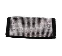 ERINGOGO Coprimaniglia Freno Auto Pelle Pu Decorato con Diamanti Protezione per Cambio Auto Facile da Installare E Rimuovere Accessorio alla Moda per Comfort di Guida