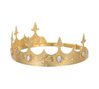 ERINGOGO Corona Regolabile da Donna in Metallo e Strass, Tiara da Sposa e Copricapo per Feste, Corona di Compleanno e Accessori per Chioma per Eventi e Cerimonie