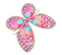 ERINGOGO Costume da Farfalla per Rosa Scintillanti Accessorio Leggero Cinturino Regolabile Tessuto Morbido per Feste di Compleanno Carnevale e Giochi di Ruolo