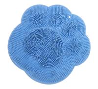 ERINGOGO Cuscinetto da bagno a pennello piede scrubber schiena esfoliante per doccia tappetino a foot pedana succhiare tampone di massaggio tappetino per massaggiatore plantare Sky-Blue