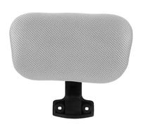 ERINGOGO Cuscino Poggiatesta per Sedia da Ufficio Regolabile in Altezza Supporto Schienale Ergonomico per Poltrona da Computer Accessorio Rialzo Schienale Grigio e Nero