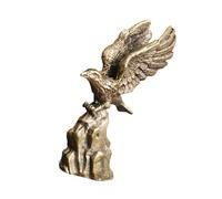 ERINGOGO Decorazione Aquila Simulazione in Ottone Vintage Statuina da Tavolo per Ufficio e Casa Figurina Desktop Realistica e Resistente