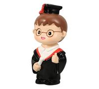 ERINGOGO Decorazione per Torta di Laurea in Resina Robusta Statuina Topper per Cupcake Compatta Accessorio Decorativo per Feste di Laurea e Eventi Speciali