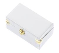 ERINGOGO di valigia retrò valigia vintage in miniatura valigia in miniatura valigia per bambole arredamento valigia mini casa mini valigia per la casa mini valigie pelle bianca