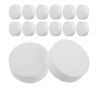 ERINGOGO Dischi Polistirolo 36Pezzi Bianco Schiuma Cilindro per Birthday Parties e DIY Projects, Polistirene Modellismo per Creative Crafting e Versatile Applications