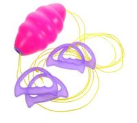 ERINGOGO Doppio Palline da Tirare per Cooperativo da Esterno Educativo Palline Colorate per Genitori Divertimento e Apprendimento Facile da Usare