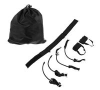 ERINGOGO Elastici per Allenamento Salto Verticale Fascia Resistenza per Gambe Regolabile in Lattice Naturale Attrezzatura Fitness per Rafforzamento Muscolare e Agilità per Basket Calcio e