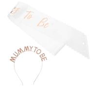 ERINGOGO Fascia per Capelli Corona da Donna Decorazione per Capelli Strass per Mamma in Arrivo Copricapo per Feste e Shower