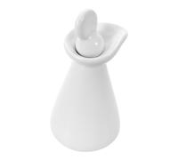 ERINGOGO Flacone Contagocce in Ceramica Vintage da 70 Ml per Oli Essenziali, Contenitore per Profumo Mini Guarnizione Ermetica, Barattolo Cosmetico per Aromaterapia e Viaggio