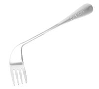 ERINGOGO Forchetta Angolata Per Disabili Made of Stainless Steel Ergonomic Design Easy to Use and Comfortable Handle for Independent Feeding Helping Patients Eat Easily Practical Auxiliary