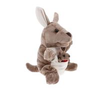 ERINGOGO Giocattolo interattivo genitore-figlio fantoccio giocattoli animali Puppet a mano interattiva burattino di mano del fumetto Hand Puppet cotone pp rosso