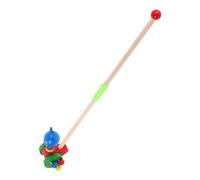 ERINGOGO Giocattolo Spingi e Cammina Legno con Design Animali Cartoon Carrello per Leggero e Multifunzionale per Apprendimento Motorio e Gioco Sociale
