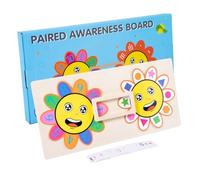 ERINGOGO Giochi Educativi Per Puzzle e Colori in Giocattoli Cognitivi Forma Girasole Sviluppo Della Coordinazione Mano-occhio e