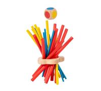 ERINGOGO Gioco in Legno Montessori per Famiglie Gioco da Tavolo Colorato per Adulti Stimola Coordinazione Pazienza e Apprendimento del Colore