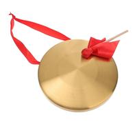 ERINGOGO Gong a Mano Cinese in Rame Bacchetta, Strumento Musicale Tradizionale da 22 CM per Festa e Casa, Supporta Creatività e Innovazione Ragazzo Ragazza Stile Casuale