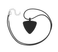 ERINGOGO Guitar Pick Holder Necklace Multi-functional Triangle Pendant for Guitarists Creative Storage with Dual-purpose Design and Stylish Look