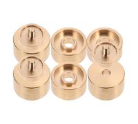ERINGOGO in Rame Oro per Tromba Copertura Superiore e Inferiore Set 1 Pratici e Resistenti che Non Sbiadiscono, Design Eccellente e Aspetto Bello