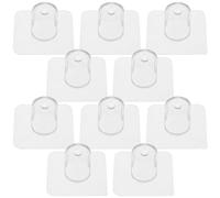 ERINGOGO Kit Ancoraggi Antiribaltamento per Mobili 12 Pezzi Cinghie di Sicurezza Trasparenti per Cancelletto Accessori per Recinti Gioco Protezione Parete per Spazi Familiari Sicuri