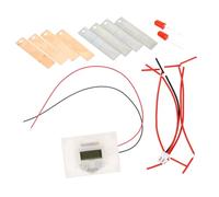 ERINGOGO Kit Esperimento Batteria di Frutta Te per Studenti Giocattolo Scientifico Educativo Sensory Toy in Sicuro e Riutilizzabile per Lezioni di Chimica e Fisica