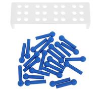 ERINGOGO Kit Lavagnetta Braille Portatile con Stilo in Plastica per Ipovedenti Tavoletta Didattica Celle Punti Gruppi Strumento di Apprendimento per Scrittura Braille Casa e Scuola