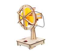 ERINGOGO Kit Manuale per Gioco Educativo DIY con Materiali Completi Sviluppo Abilità Motorie e Curiosità Scientifica Assemblaggio Ventilatore Elettrico per Esperimenti Scientifici