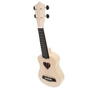 ERINGOGO Kit Ukulele in Legno per Diy Materiale per Costruzione e Pittura Modello Chitarra Fai da Te per Principianti Materiali Sicuri e Resistenti