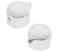 ERINGOGO Maniglia Deviatrice per Doccia 2 Pezzi in Metallo Selettore a Velocità, Accessorio Stabile per Bagno, Pomello di Ricambio per Miscelatore