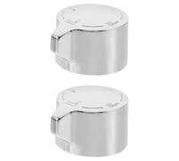 ERINGOGO Manopola Accessorio Stabile in Metallo Deviatrice Doccia 2 Pezzi Selettore a Velocità per Controllo Flusso Acqua per Sostituzione in Bagno