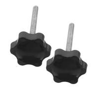 ERINGOGO Manopole Di Ricambio Per Deambulatore a Rulli Set Manopola Filettata M6 Cuscinetto in Gomma Accessorio Sostituzione Regolazione Per Camminatori e Deambulatori