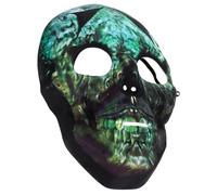 ERINGOGO Maschera Spaventosa Di Halloween Maschere A LED Realistiche Horror Spaventose Scheletro Teschi Giorno Dei Morti Morte Cosplay Con Maschera Decorativa