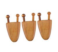 ERINGOGO Massaggiatori Linfatici in Legno Guasha 3 Pezzi Set Tavole Raschianti e Bastoncino Per Massaggi, Angoli Arrotondati Per Viso e Corpo, Portatili e Facili Da Usare Per Benessere e Circolazione