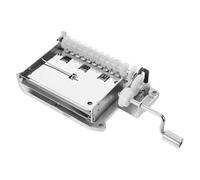 ERINGOGO Meccanismo Carillon a Manovella Fai da Te a 30 Note con Ingranaggi in Metallo, Kit Completo per Creare Melodie Personalizzate, Strisce di Carta Incluse, Adatto per Progetti