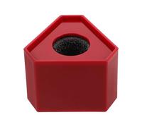 ERINGOGO Mic Flag Box: Supporto da tavolo a cubo per microfono, ideale per interviste e postazioni di registrazione - Accessorio per microfono per eventi mediatici e registrazioni.