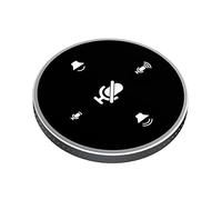 ERINGOGO Microfono Usb Da Conferenza Omnidirezionale Per Videoconferenze Desktop Voce Chiara e Facile Da Usare Per Streaming e Chat Di Gioco Design Portatile e Leggero