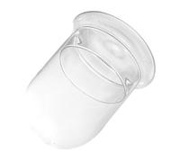 ERINGOGO Mini Bottiglia Da Giardino Per Micro Paesaggi in Vetro Trasparente 12x16cm, Contenitore Semplice Ecologico Stabile e Adatto Per Casa, Hotel e Ristoranti
